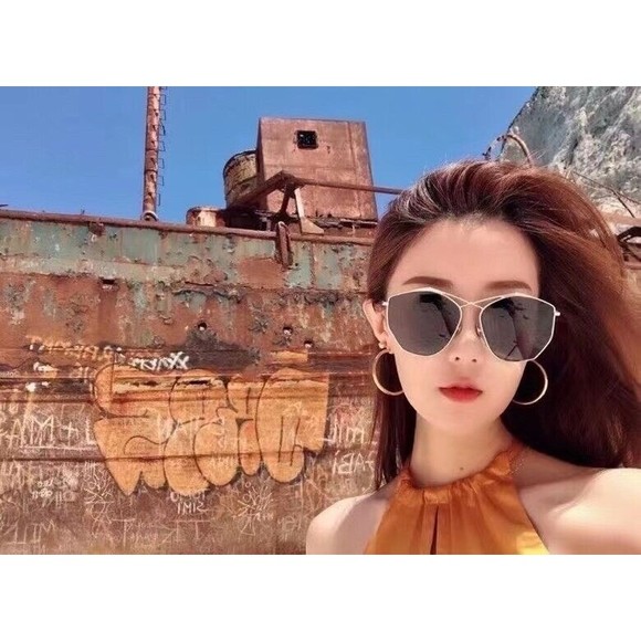 Christain Dior STELLAIRE 4 Geometric Ladies Sunglasses 3YGIR 59 NWT NIB Org $470 - Picture 13 of 16